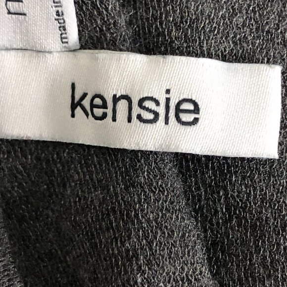 KENSIE Ruched Side Sweatshirt - Dark Academia - Picture 3 of 11